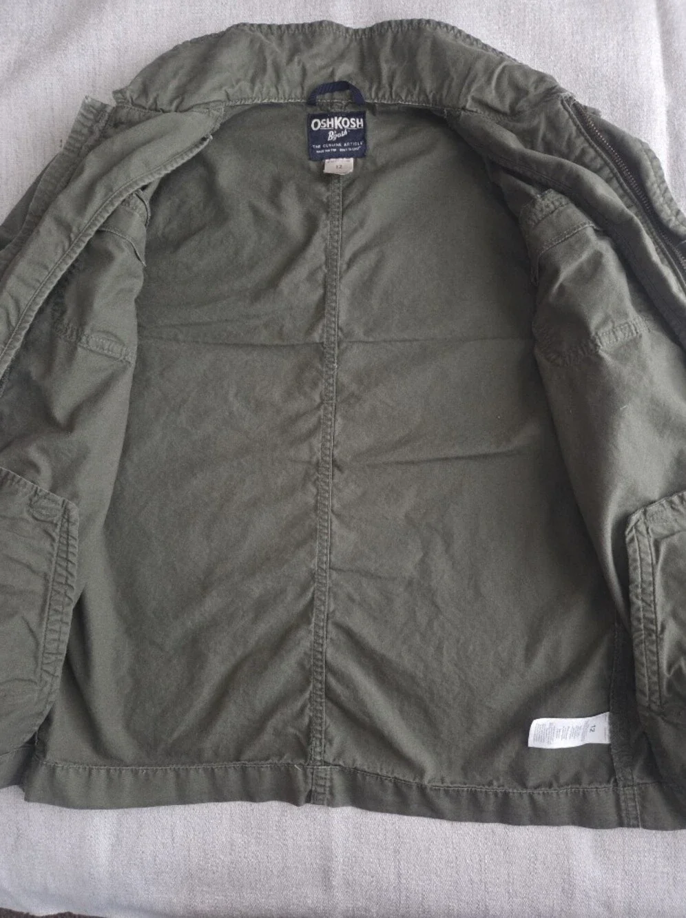 OshKosh B'gosh Olive Green Utility Jacket